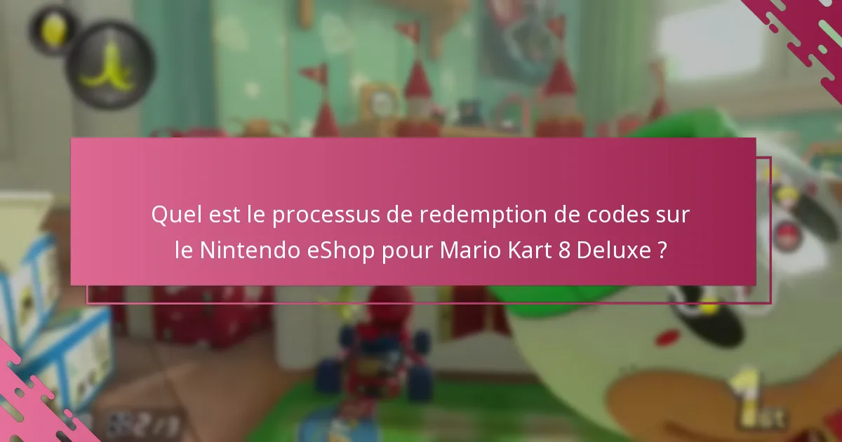 Quelles sont les conditions d’utilisation des codes Nintendo eShop ?
